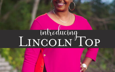 Introducing Lincoln Top: all about fit and fabric!