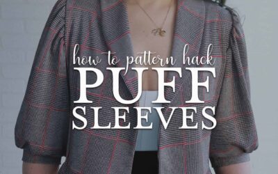 Sewing How To: Puff Sleeve Hack + Metra Blazer