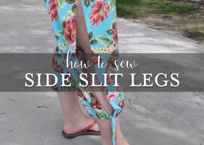Easy Hack: How to sew Side Slits with Sunday Romper