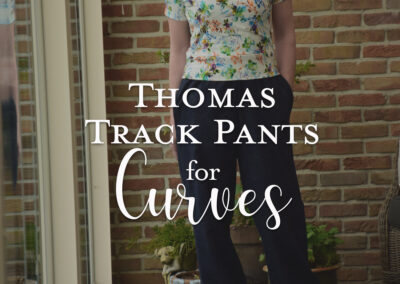 How to make Thomas Track Pants for Curves