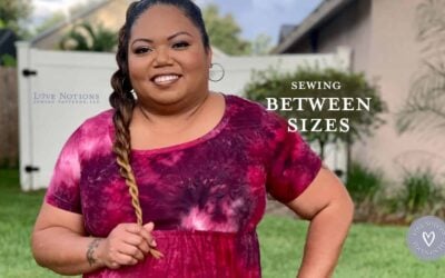 What if I’m sewing between sizes?