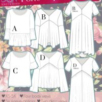 Drapey top pdf pattern