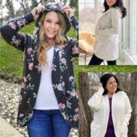 cocoon cardigan sewing pattern