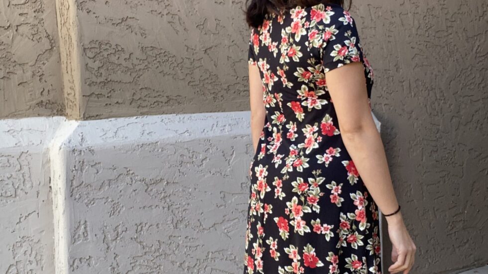 Swing top and dress sewing pattern by Love Notions. Get the Laundry Day