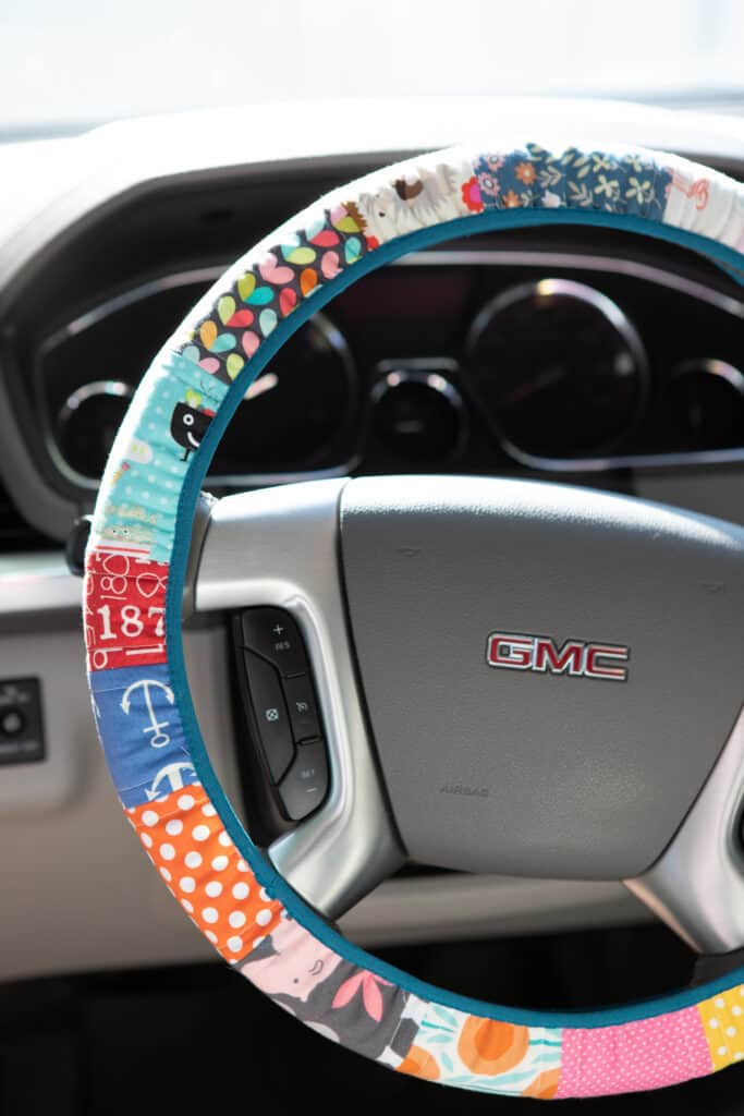 scrappy steering wheel cover