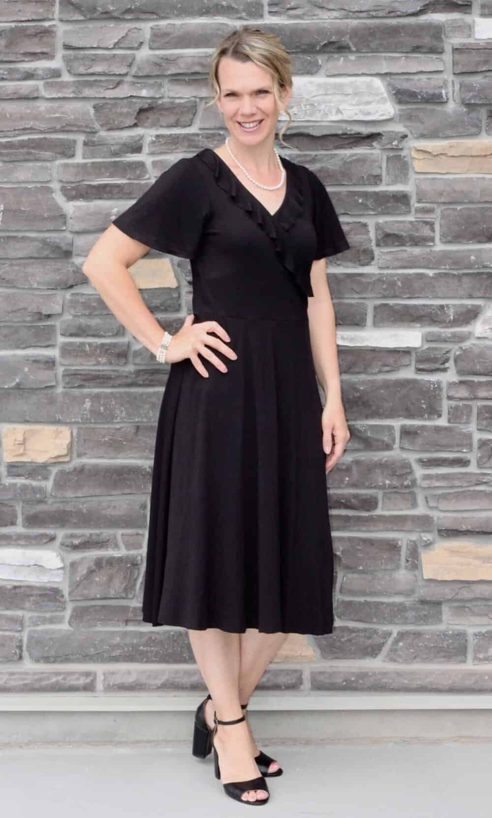 suboo willow wrap dress