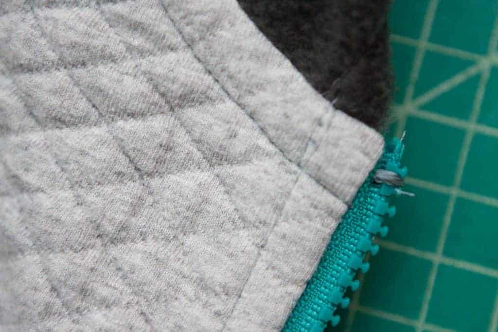 Add a separating zipper to the Samson Sweater