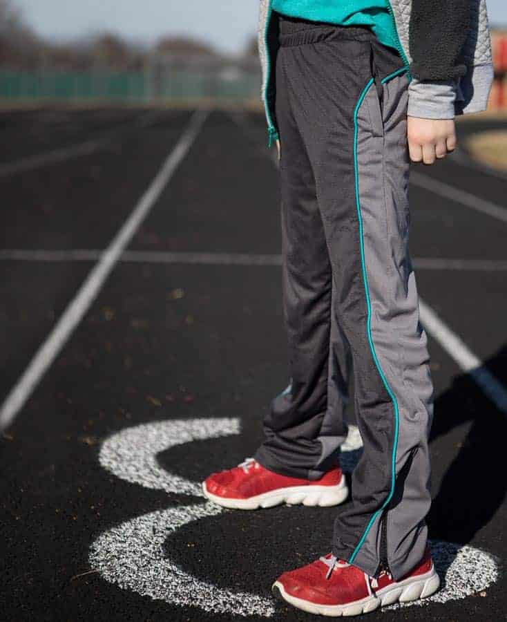Track pants pdf sewing pattern for boys