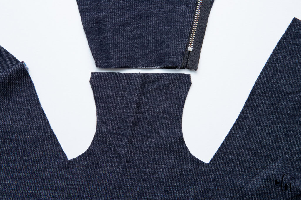 attach collar to front