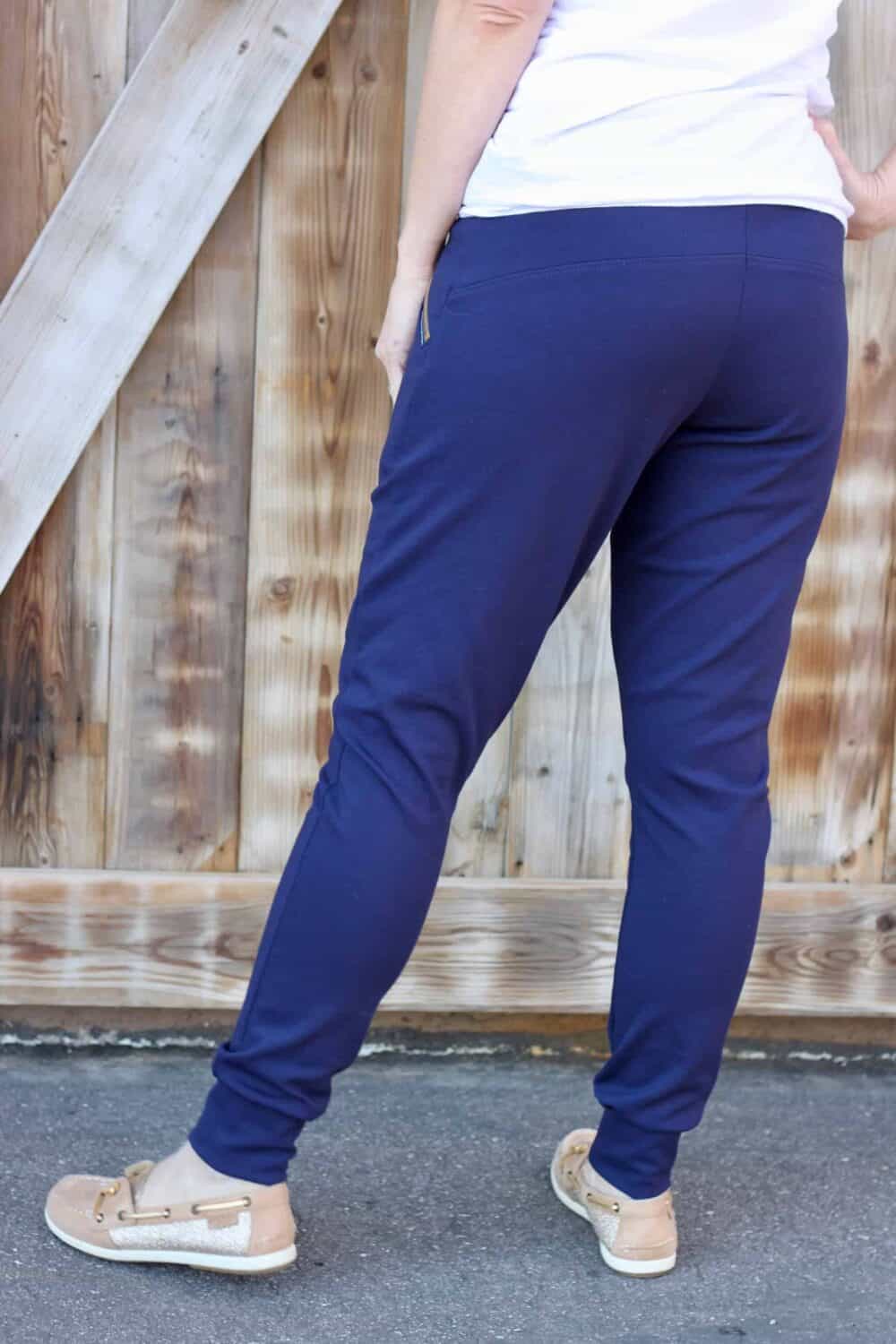 Lora Dora Jersey Cotton Joggers Tracksuit Sweatpants with Pockets