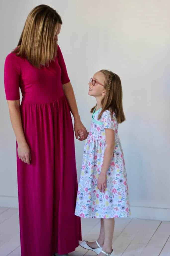 everyday play dress and willow wrap dress