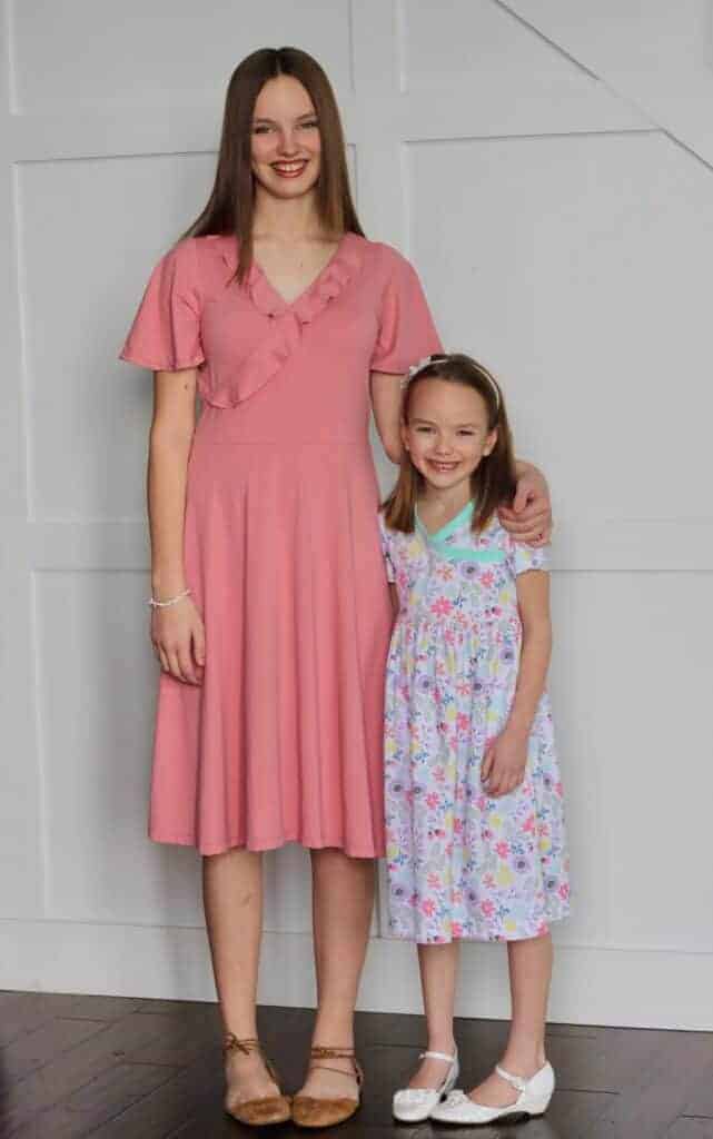 everyday play dress and willow wrap dress