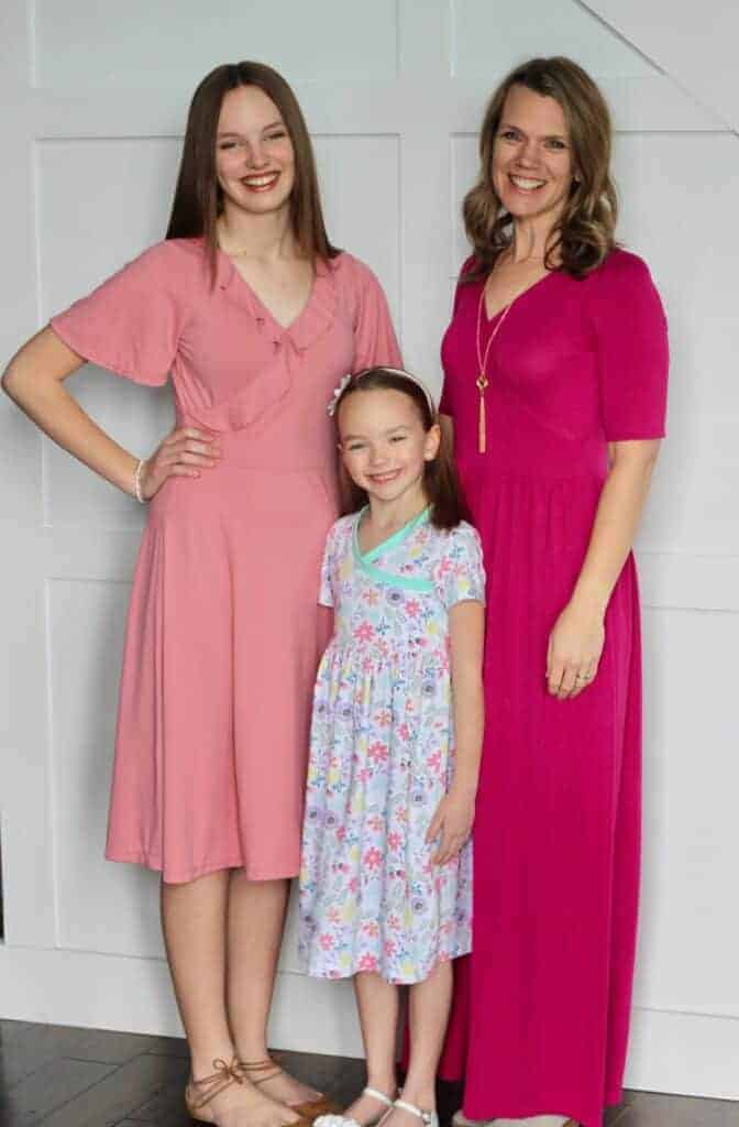 everyday play dress and willow wrap dress