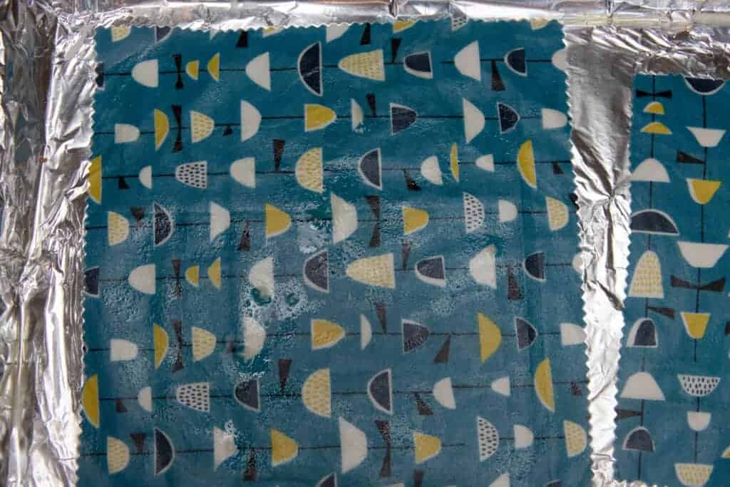 beeswax fabric wrap