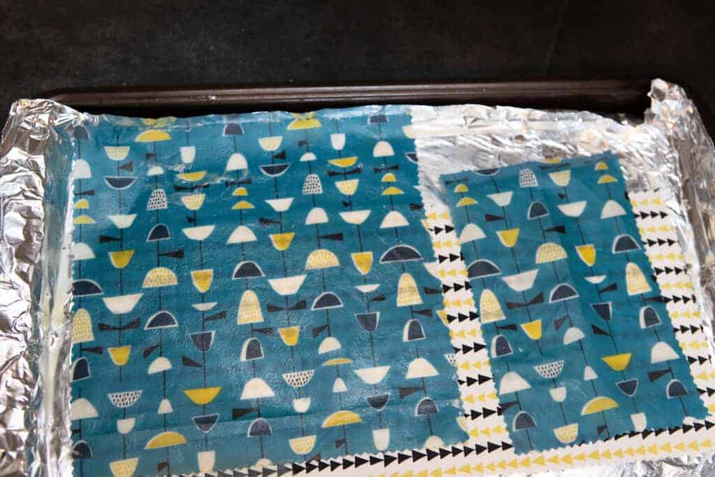 fabric food wrap tutorial