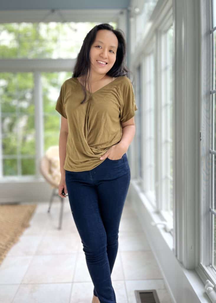 jean skirt