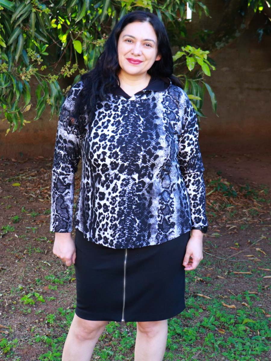 Dolman top sewing pattern by Love Notions.