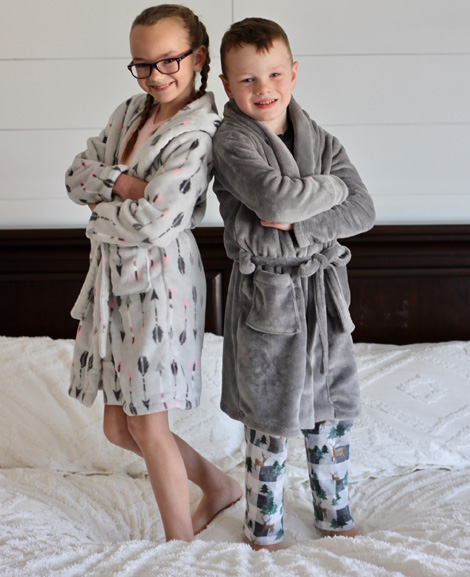 kids compose robe