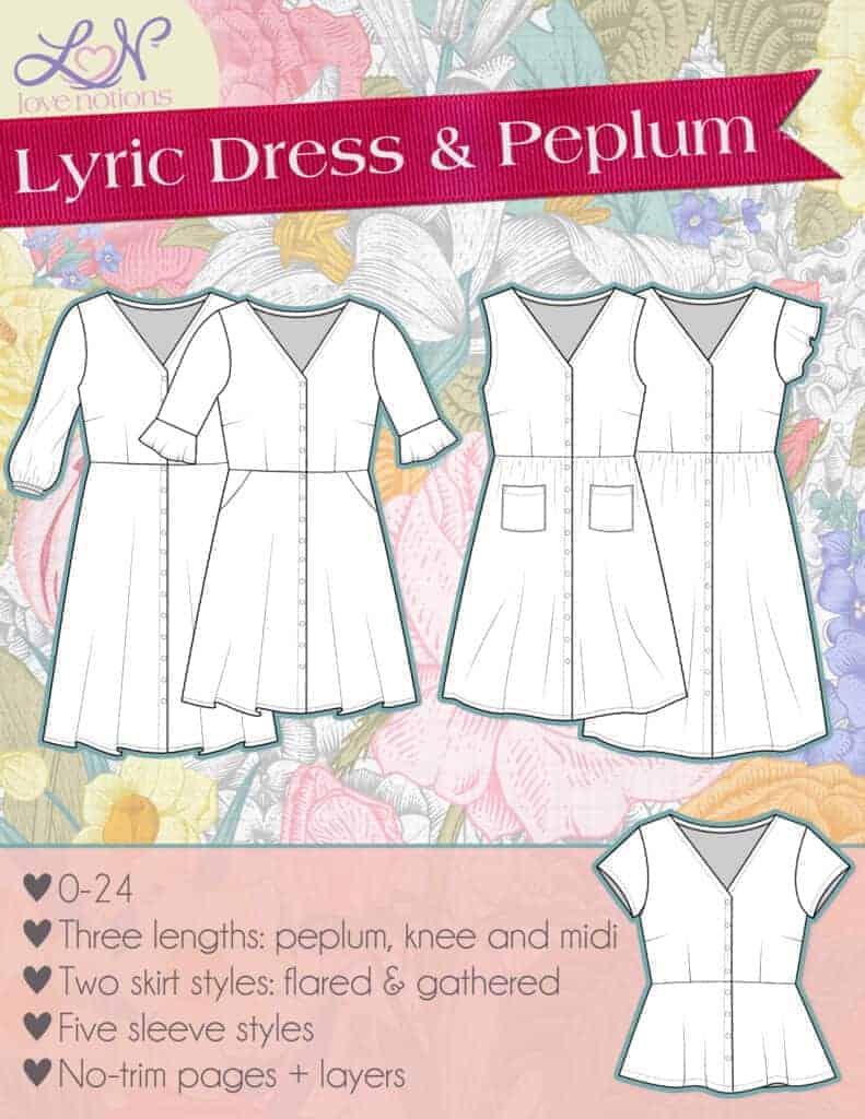 woven dress sewing pattern