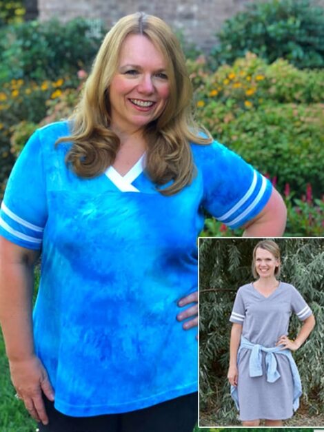 Game Day Jersey pdf sewing pattern