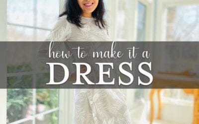 How to make a Dress from Lincoln Top
