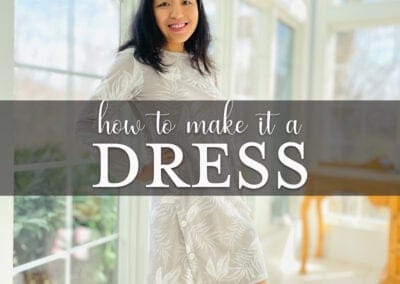 How to make a Dress from Lincoln Top