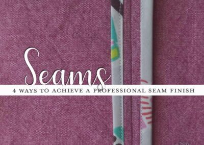 Sewing School: How to Professionally Finish Seams for Wovens + Luna Loungewear Collection