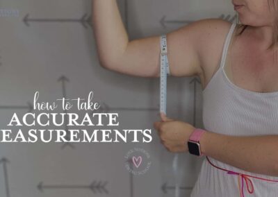 How to take accurate measurements for sewing