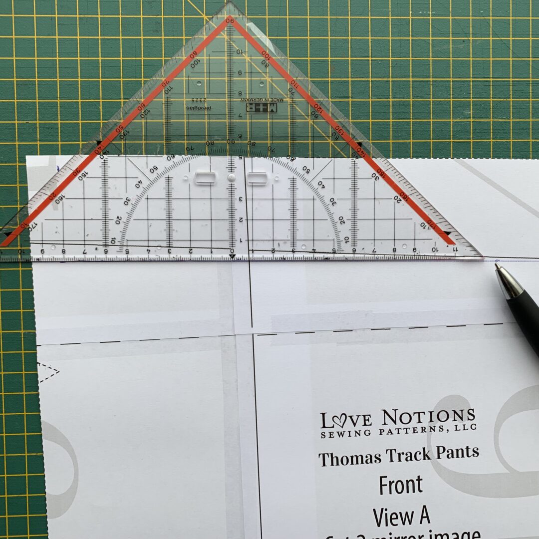 How to make Thomas Track Pants for Curves - Love Notions Sewing Patterns