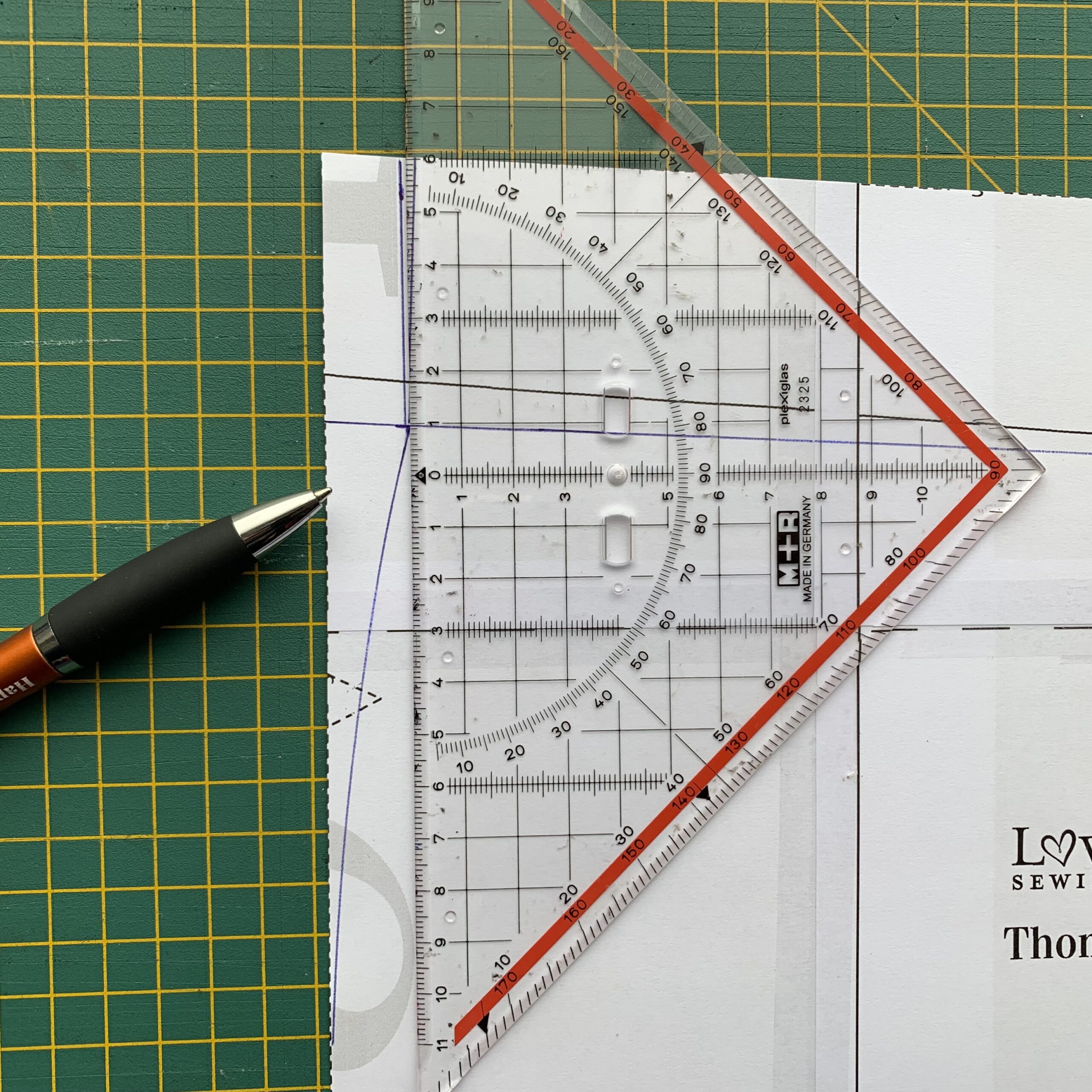 thomas track for curves