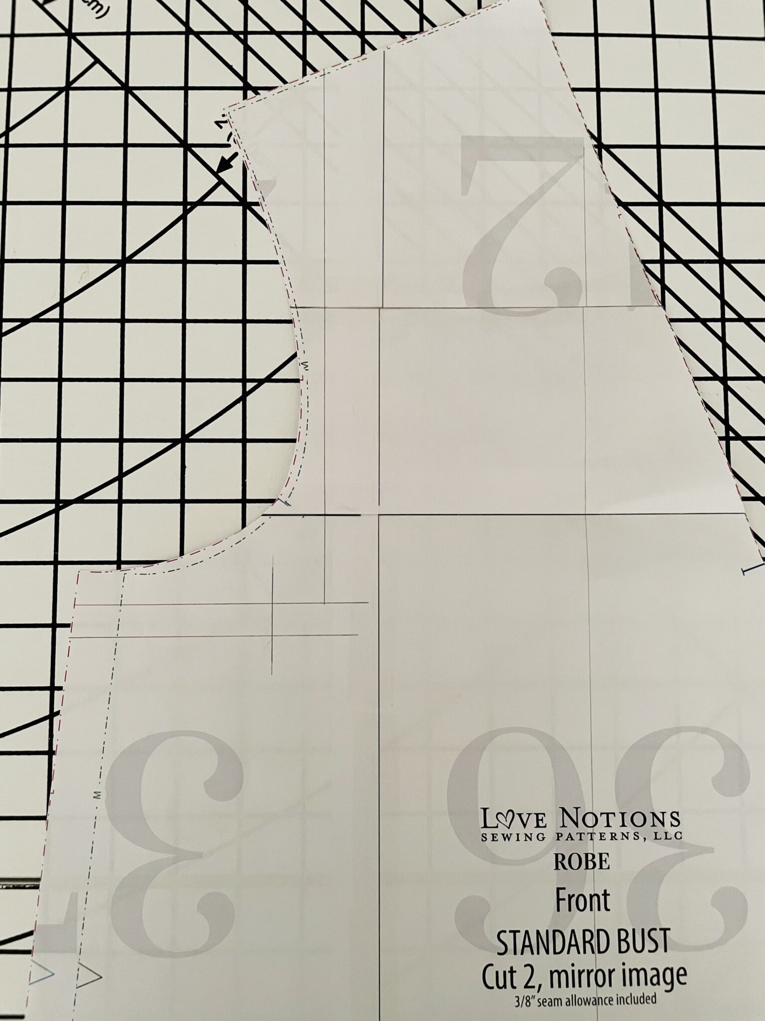 How to make a Shoulder Slope Pattern Adjustment (with Compose Robe ...