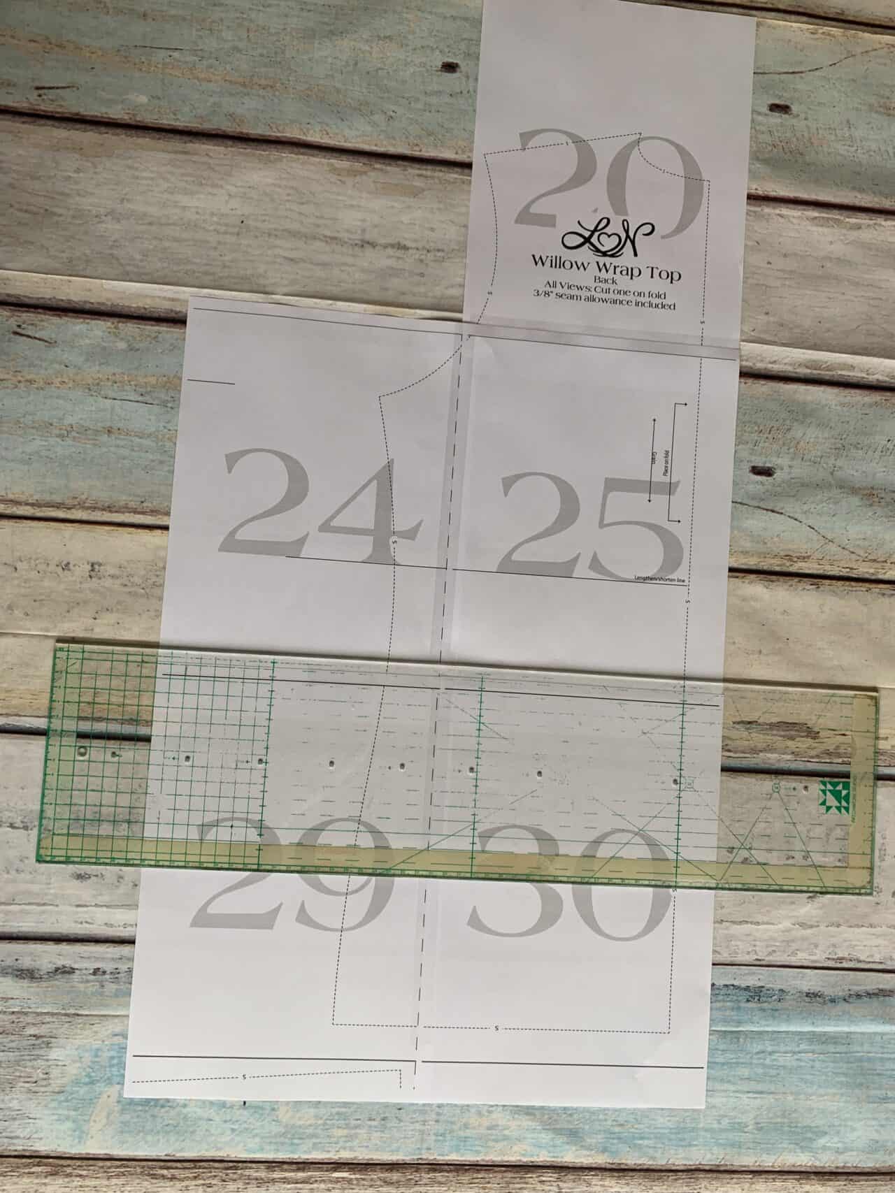 How to do a Swayback Adjustment - Love Notions Sewing Patterns