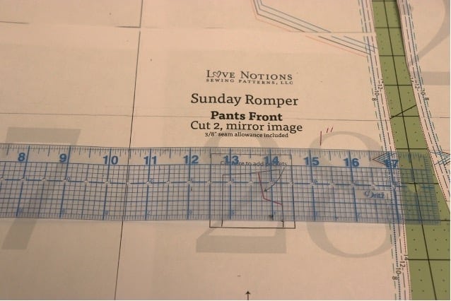 lengthen shorten pattern