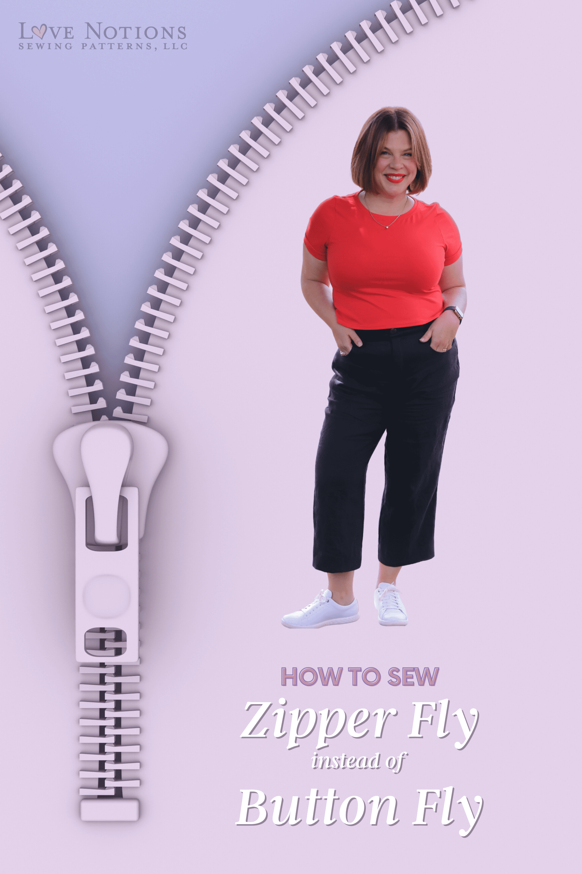 How to Sew a Zipper - Love Notions Sewing Patterns