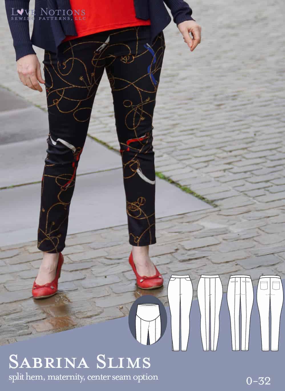 Molly Leggings, Paper Sewing Pattern