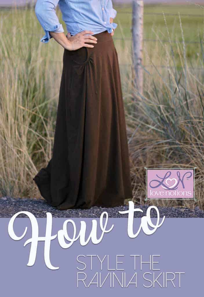 How to wear and style the Ravinia Skirt
