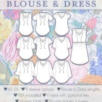 Rhapsody Blouse & Dress pdf pattern