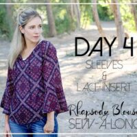 Rhapsody Blouse lace insert tutorial