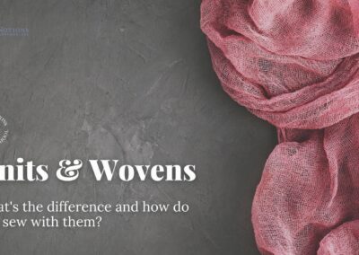 Sewing with Woven & Knit Fabric