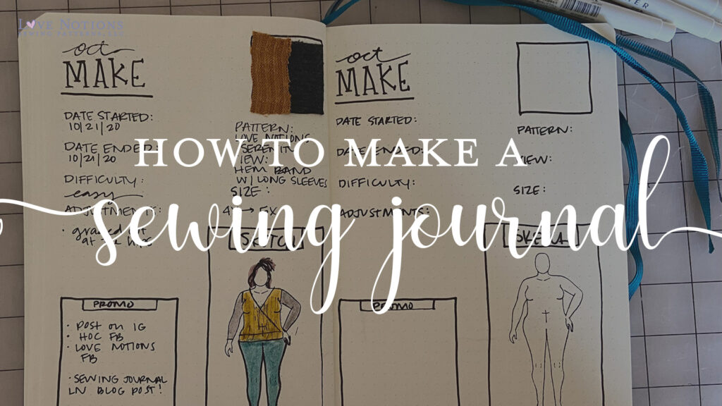 sewing journal