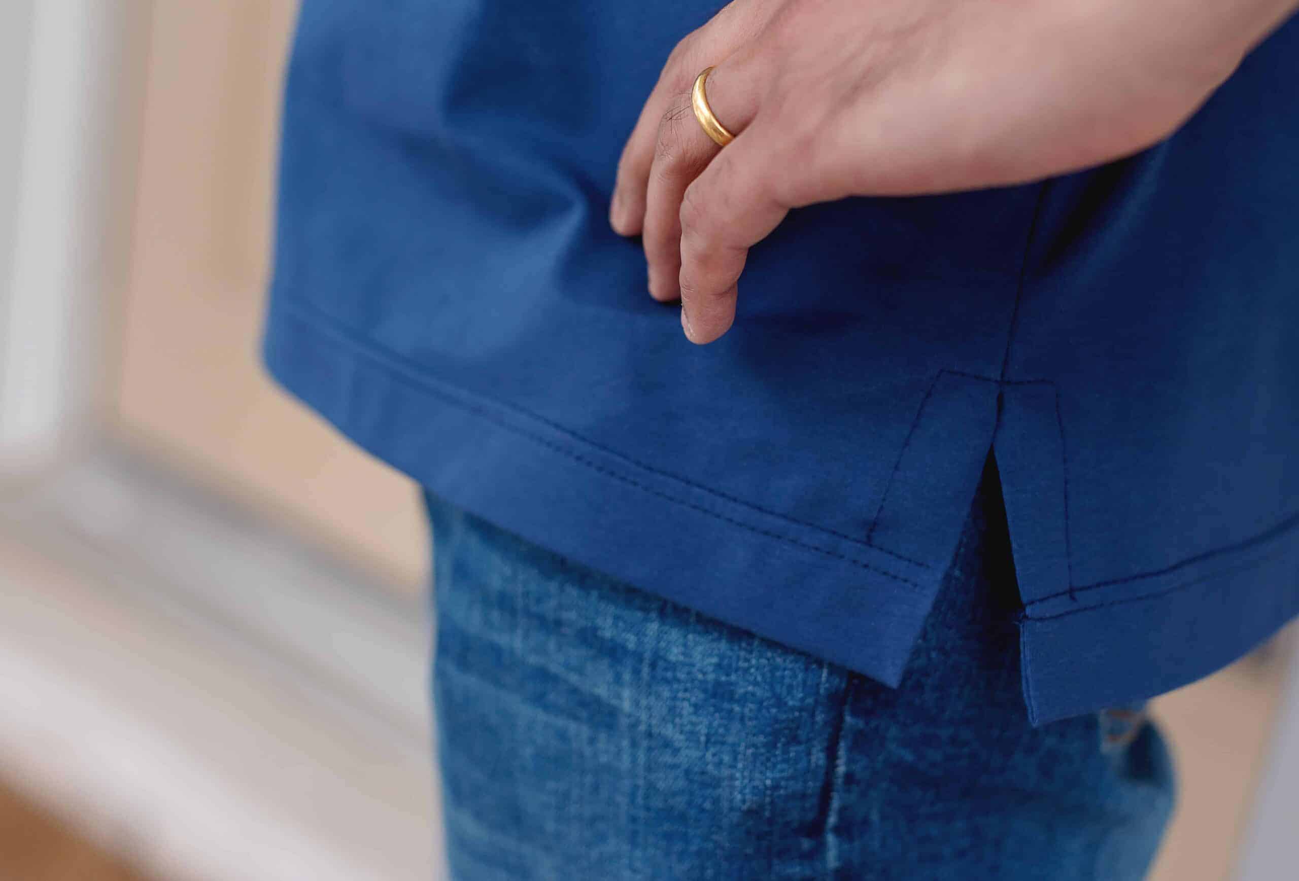 pdf sewing pattern for men's polo, henley, tee shirt