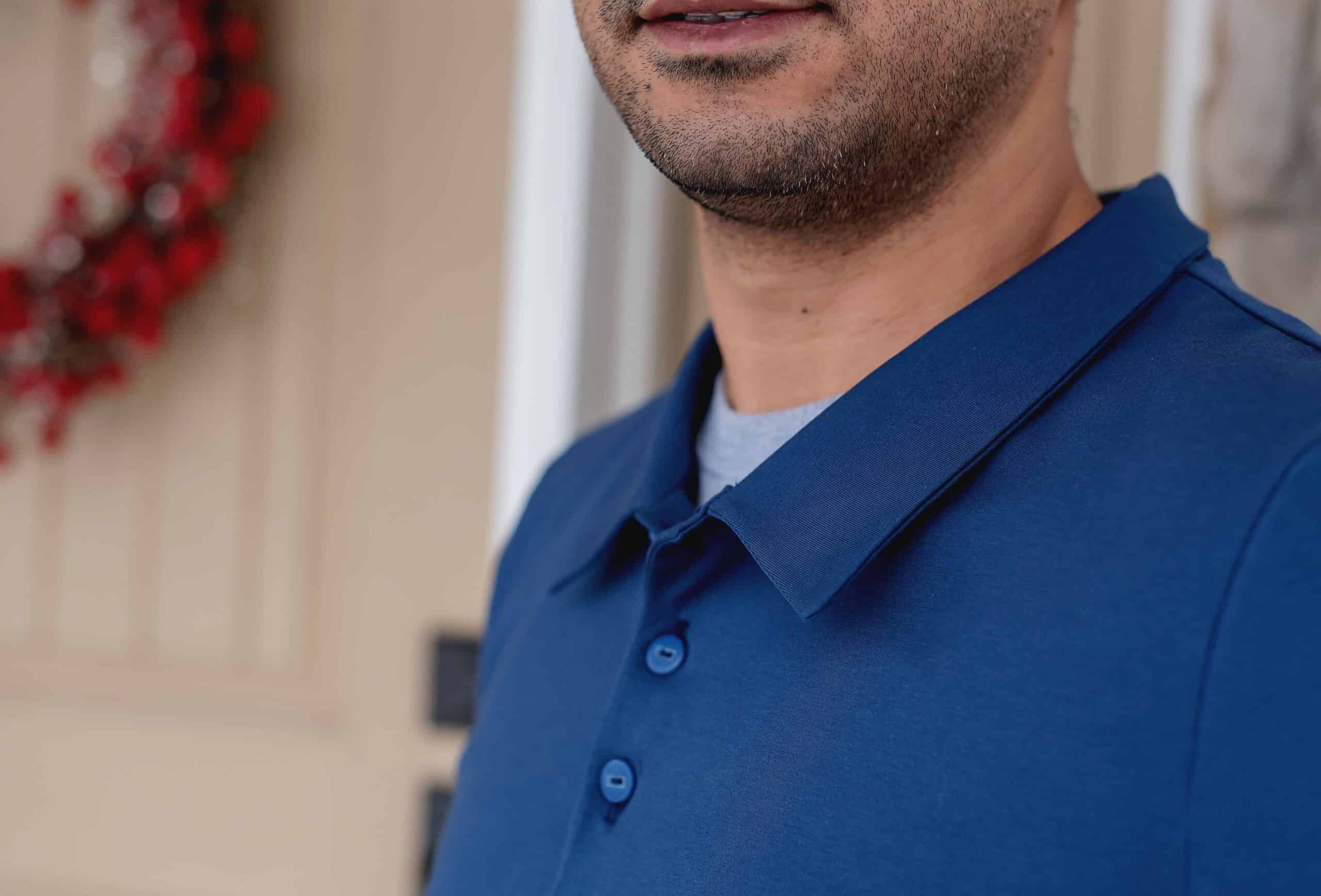 pdf sewing pattern for men's polo, henley, tee shirt