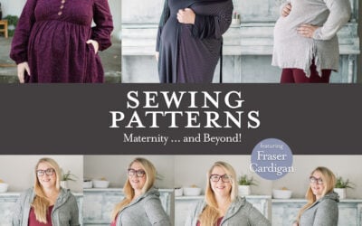 Maternity-Friendly Sewing Patterns: Plus, a closer look at Fraser Cardigan