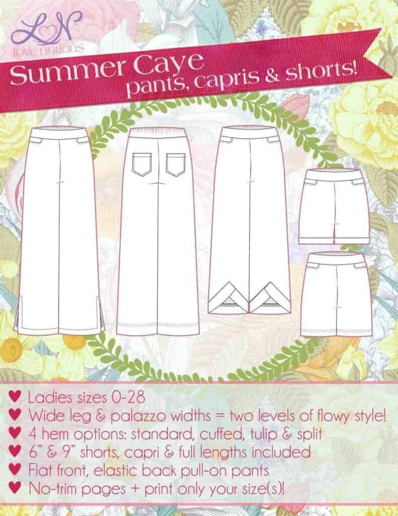 summer caye pants
