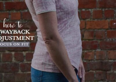 How to do a Swayback Adjustment