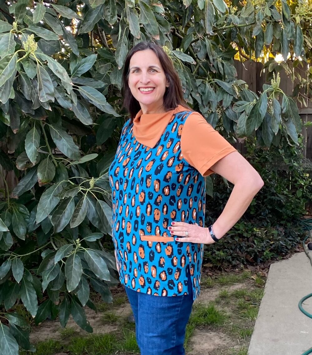 Tunic top pdf sewing pattern by Love 