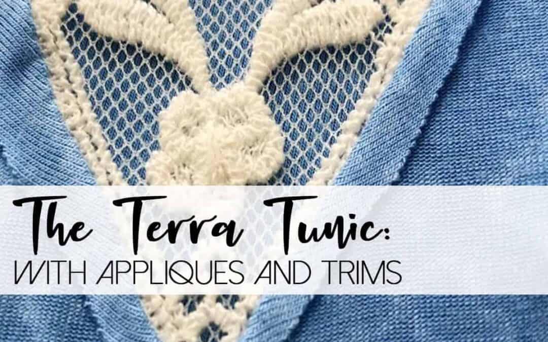 Terra Tunic with Applique and Trim