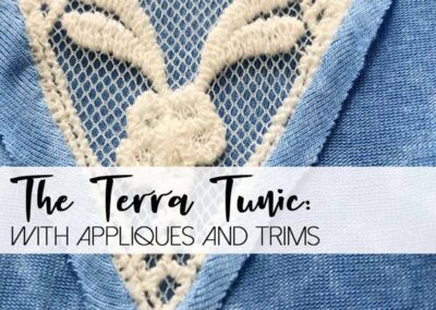 Terra Tunic with Applique and Trim