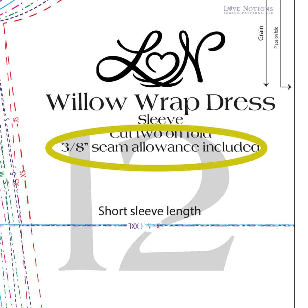 sewing pattern markings