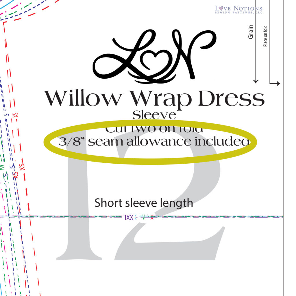 sewing pattern markings